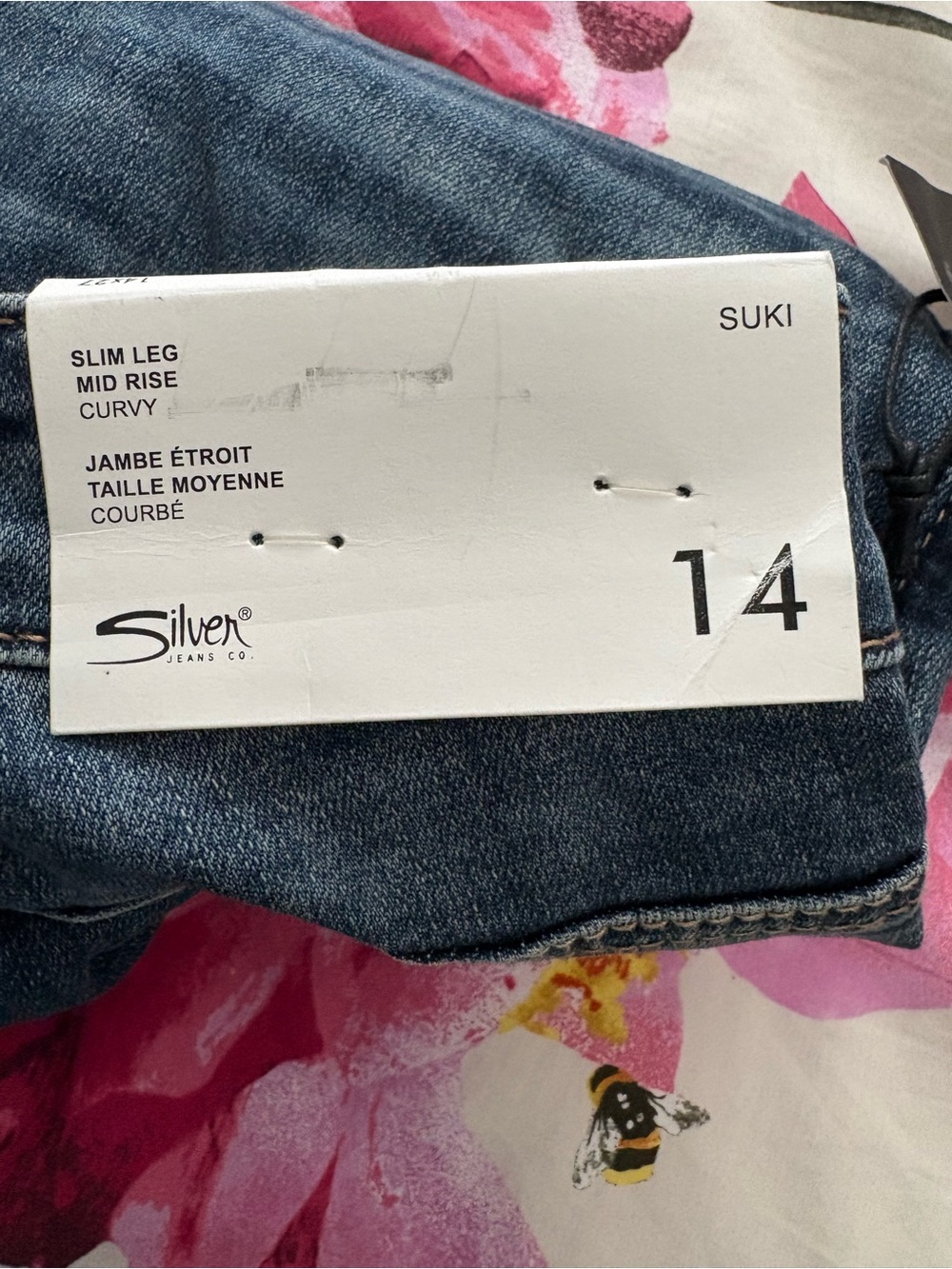 Silver Jeans Suki Women's Jeans Size 14 NWT - Picture 7 of 8